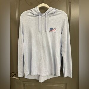 Vineyard Vines Hooded Long-Sleeve - USA Whale